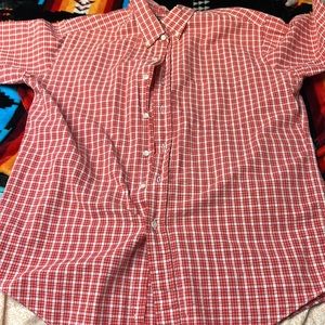 LL Bean Short Sleeve Flannel